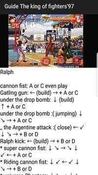 Guide The king of fighters'97 screenshot 2