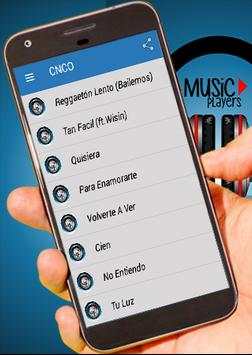 CNCO Letra y Música screenshot 3