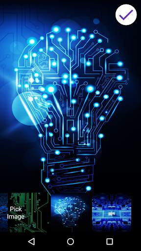 Circuit Board Lock Screen 6 تصوير الشاشة