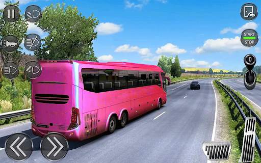 City Coach Bus Simulator : Real Coach Bus Driving screenshot 4