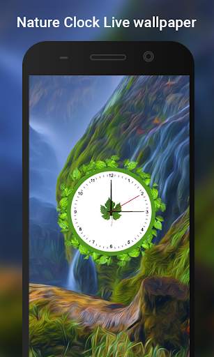 Nature Clock Live wallpaper screenshot 4