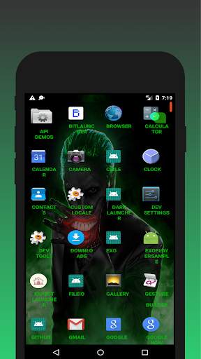 joker launcher for android 👨🏻‍🎤👩🏻‍🎤 screenshot 3