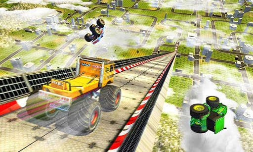 Mega Ramp Transform Racing: Impossible Stunts 3D screenshot 4