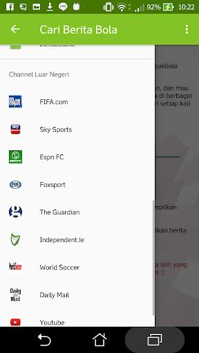 Cari Berita Bola (CBB) screenshot 3
