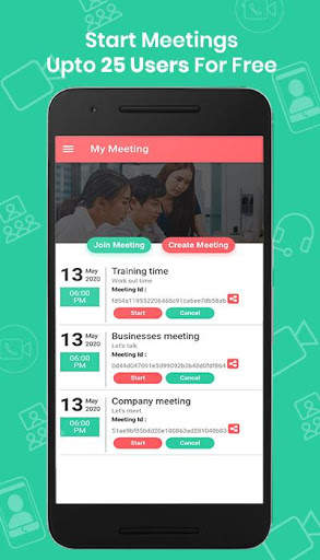 LiveMeetups: Online Meetings, Video Conferencing screenshot 6