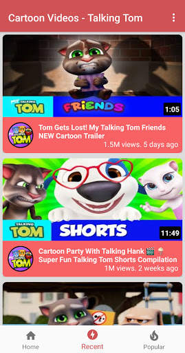 Cartoon Videos - Talking Tom Cartoon Videos screenshot 3