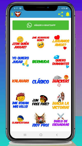 Stickers de Free Fire   Chat screenshot 4