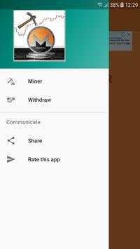 Monero Miner - Free XMR screenshot 1
