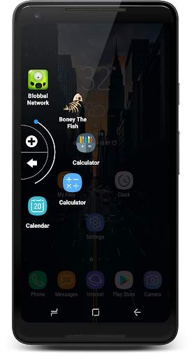 Transparent - Wheel Launcher Theme screenshot 2