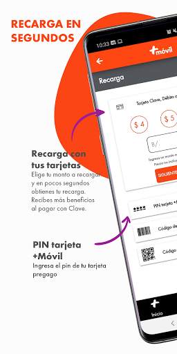 Mi Mas App screenshot 1
