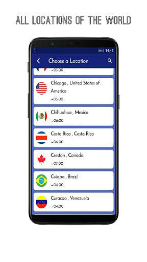 Samay - A World Clock / Time App screenshot 2