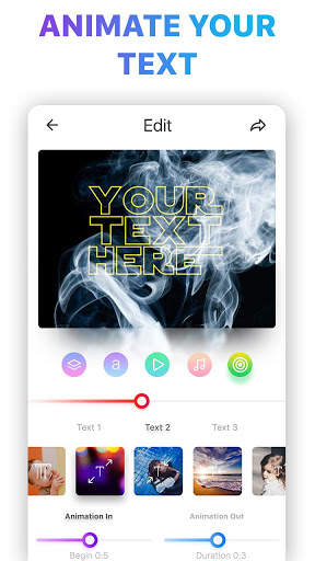 Intro Music Video Maker Film FX Editor screenshot 2
