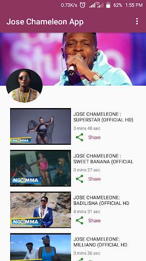 Jose Chameleon Music App - Uganda's Number One screenshot 4