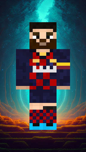 Messi Skin for Minecraft screenshot 7