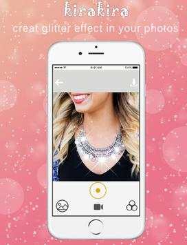 Free kirakira  ✨ camera sparkle effect hints screenshot 1