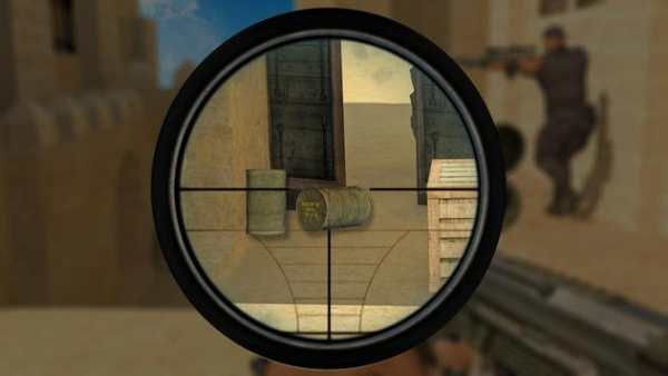 US Granny Sniper Cover Fire Anti Terorism Shooting screenshot 4