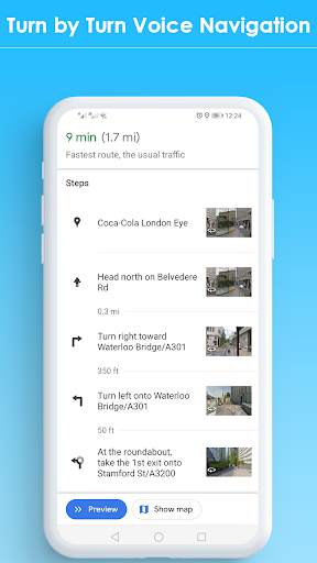GPS Route Finder Maps Navigate screenshot 4