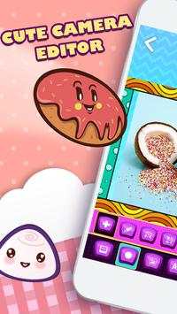 Kawaii Stickers Photo Editor screenshot 1