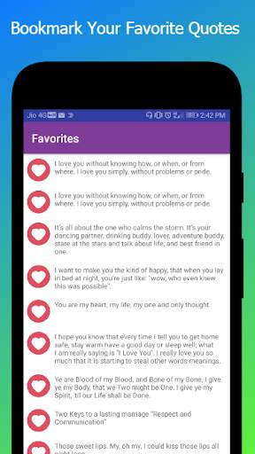 Quosta : Best Quotes and Status from over Internet screenshot 5