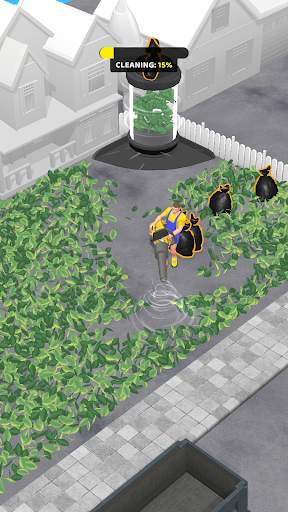 Leaf Blower—City Cleaning Game screenshot 2