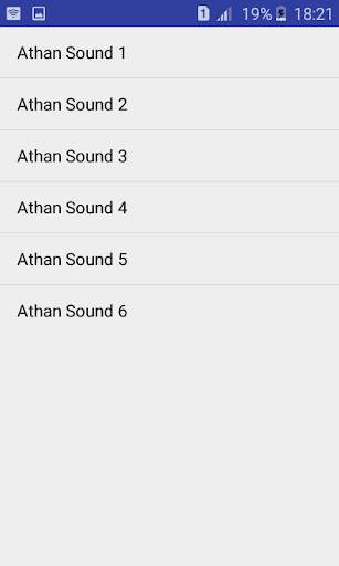 Athan mp3 screenshot 1