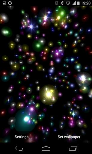 Starfall Live Wallpaper screenshot 2