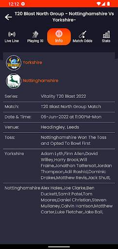Cricket Fast Line screenshot 13
