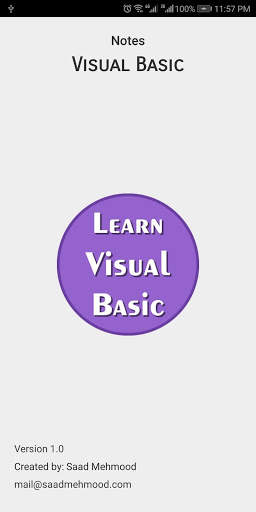Learn Visual Basic 1 تصوير الشاشة