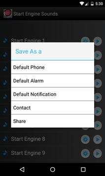 Start Engine Sounds Ringtones screenshot 2