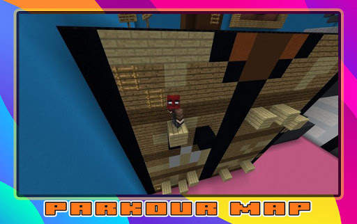 Parkour Maps for minecraft pe 1 تصوير الشاشة