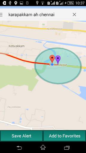 Gps based Alert screenshot 6