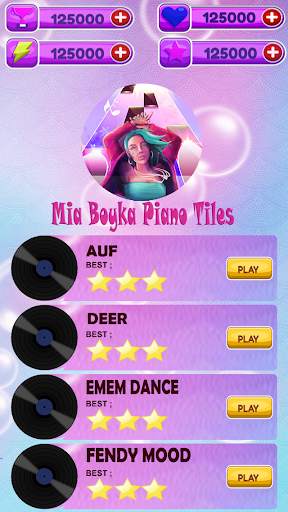 Mia Boyka Piano Tiles screenshot 1