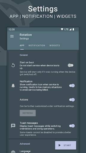 Rotation | Orientation Manager स्क्रीनशॉट 4