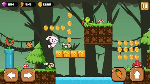 Bunny’s World - Jungle Bunny run screenshot 4