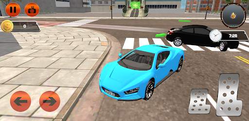 Crazy Car Driving Simulator screenshot 7