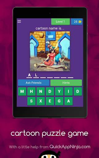 cartoon puzzle game screenshot 9