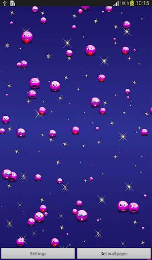 Colorful Smiley Live Wallpaper screenshot 7