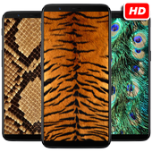 Обои из шкуры животных иконка