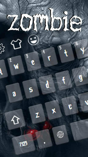 Dark Black Zombie Skull screenshot 2