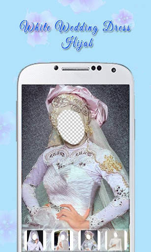 White Wedding Dress Hijab screenshot 5