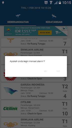 Indonesia Flight Status скриншот 7