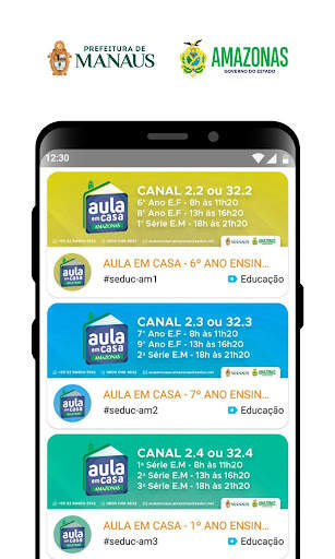 Aula em Casa - Amazonas screenshot 2