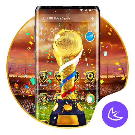 2018 Football Cup Theme أيقونة