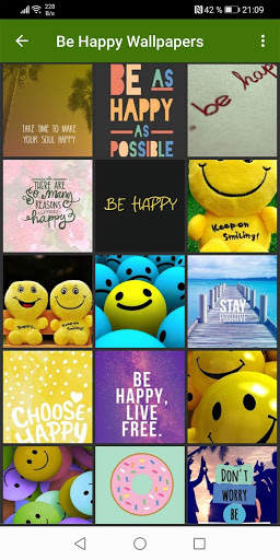 Be Happy Wallpapers 5 تصوير الشاشة
