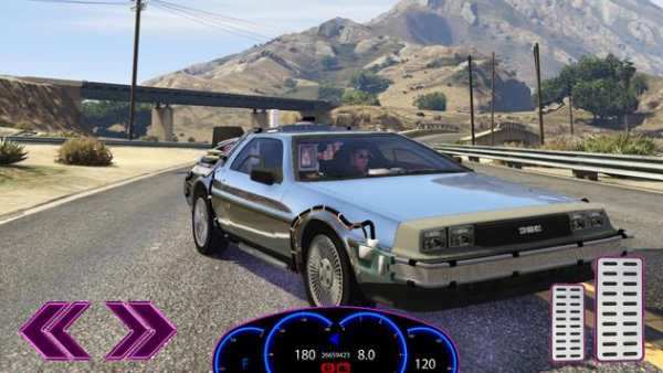 Drive Delorean - Futuristic Driving School 2020 screenshot 3