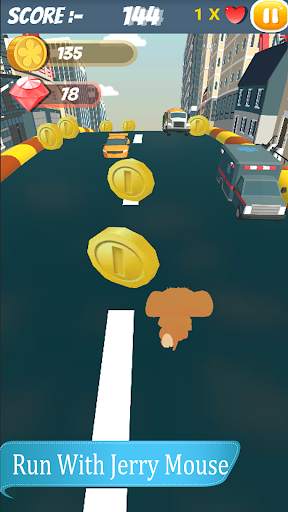 Tom Cat and Jerry City Run screenshot 2