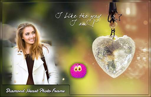 Diamond Heart Photo Frames screenshot 1