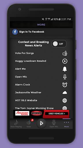 HOT 99.5, Duval's Only R&B screenshot 9