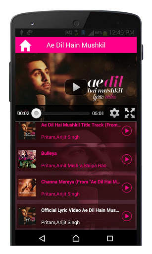 Ae Dil Hai Mushkil Movie Song screenshot 3