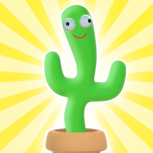Dancing Cactus Talking Santa أيقونة